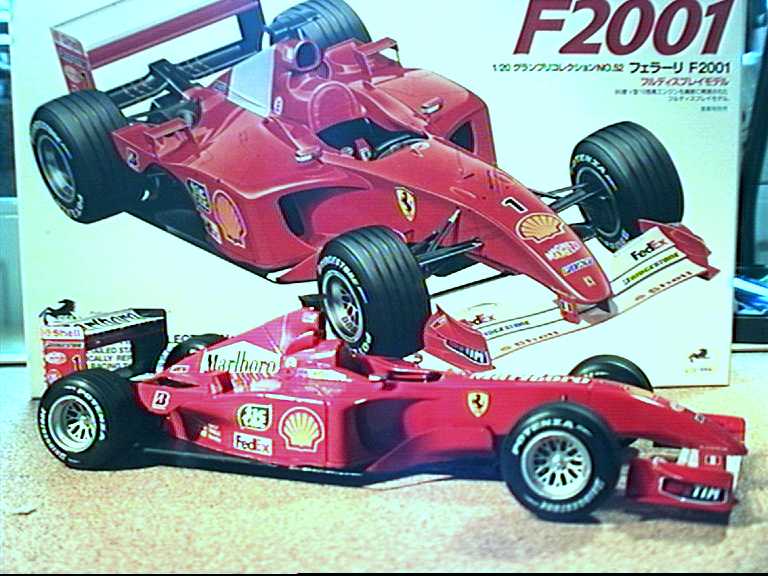 Tamiya Scale 1/20 Ferrari F2001